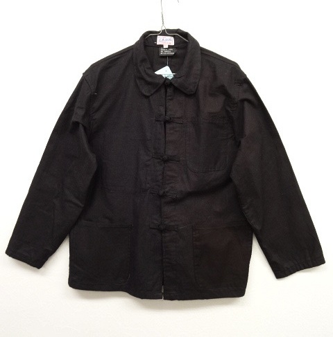 画像: フレンチワーク チャイナジャケット BLACK (DEADSTOCK) 「Jacket」 入荷しました。