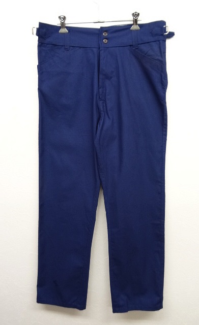 画像: フレンチワーク チャイナパンツ INDIGO (DEADSTOCK) 「Bottoms」 入荷しました。