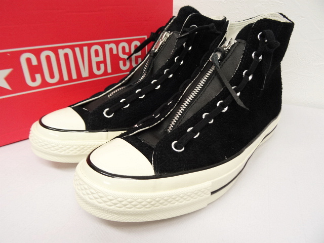 画像: Converse First String チャックテイラー 三ツ星ヒールパッチ スウェード ZIP付き (NEW) 「Shoes」 入荷しました。