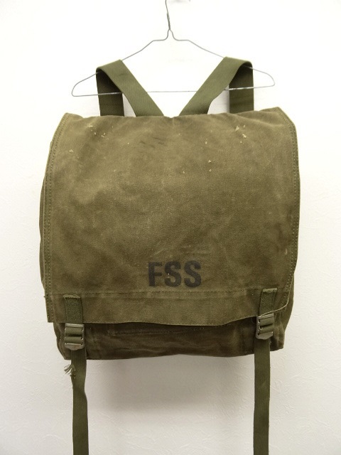 画像: USFS "US FOREST SERVIS" TYPE-1 FSSステンシル入り バックパック (VINTAGE) 「Bag」 入荷しました。
