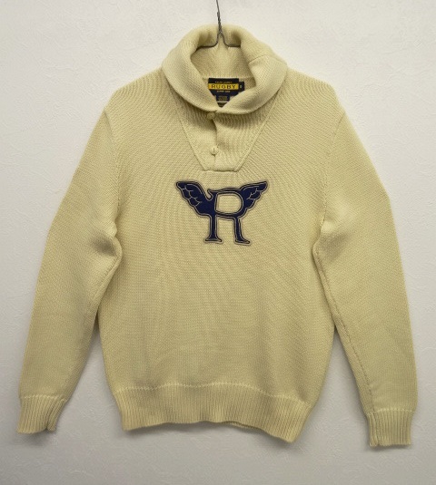 画像: RUGBY ショールカラー コットン ニット NATURAL (DEADSTOCK) 「Knit」 入荷しました。