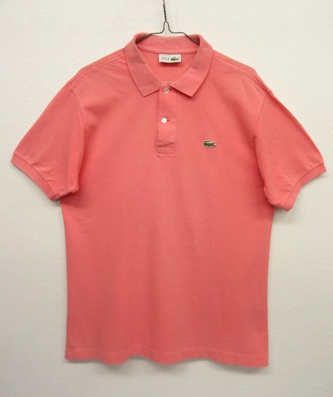 画像: フランス製 CHEMISE LACOSTE L1212 ポロシャツ (VINTAGE) 「S/S Polo」 入荷しました。
