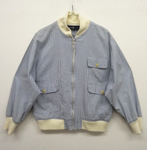 画像: 90'S RALPH LAUREN ギンガムチェック ドリズラージャケット (VINTAGE) 「Jacket」 入荷しました。