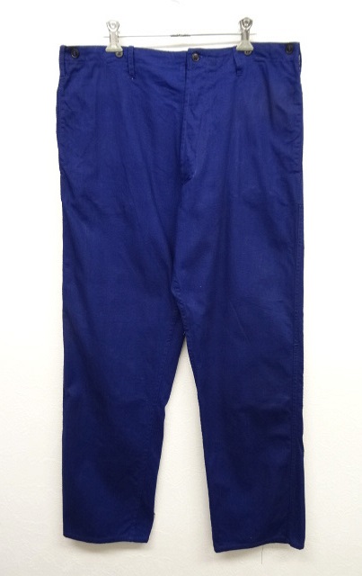 画像: ユーロヴィンテージ ワークパンツ BLUE (VINTAGE) 「Bottoms」 入荷しました。
