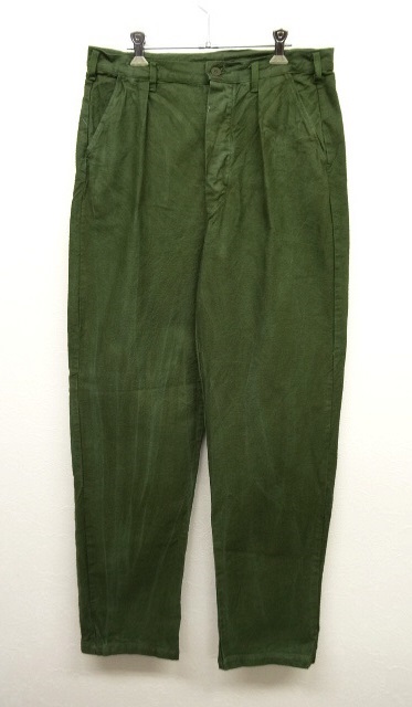 画像: スウェーデン軍 コットン ユーティリティパンツ C150 (VINTAGE) 「Bottoms」 入荷しました。