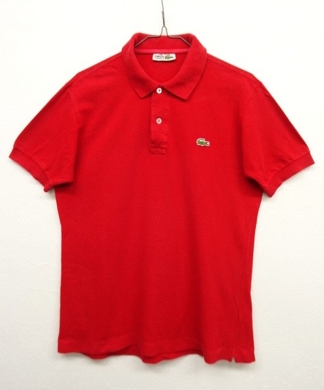 画像: フランス製 CHEMISE LACOSTE L1212 ポロシャツ (VINTAGE) 「S/S Polo」 入荷しました。