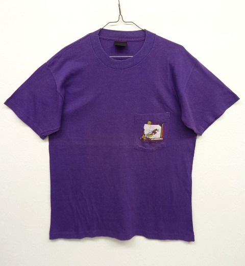 画像: 70'S UNKNOWN ポケット付き サーフ Tシャツ バックプリント (VINTAGE) 「T-Shirt」 入荷しました。