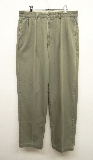画像: 90'S RALPH LAUREN ツープリーツ チノパンツ KHAKI (USED) 「Bottoms」 入荷しました。
