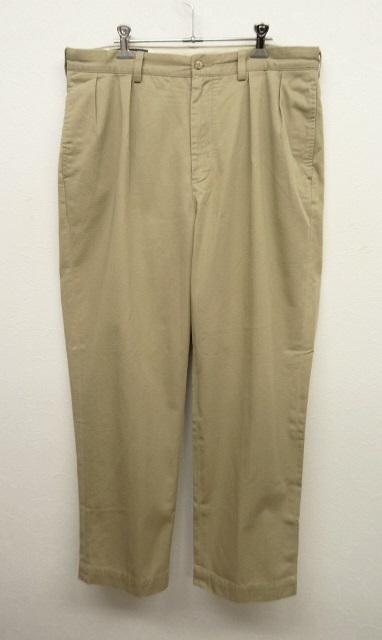 画像: 90'S RALPH LAUREN ツープリーツ チノパンツ BEIGE (USED) 「Bottoms」 入荷しました。