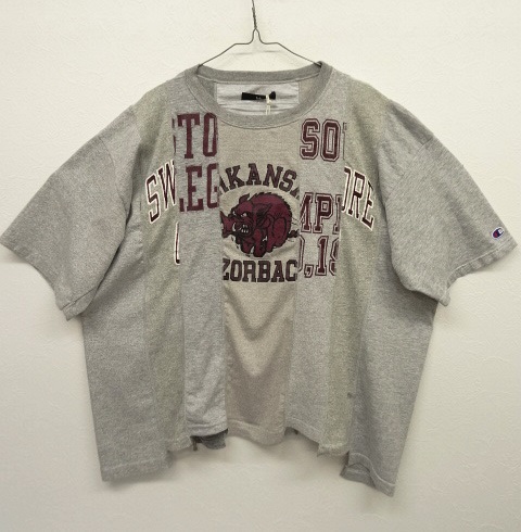 画像: ink "COLLEGE LOOSE TEE" カレッジTシャツ リメイク ルーズフィット Tシャツ (NEW) 「T-Shirt」 入荷しました。