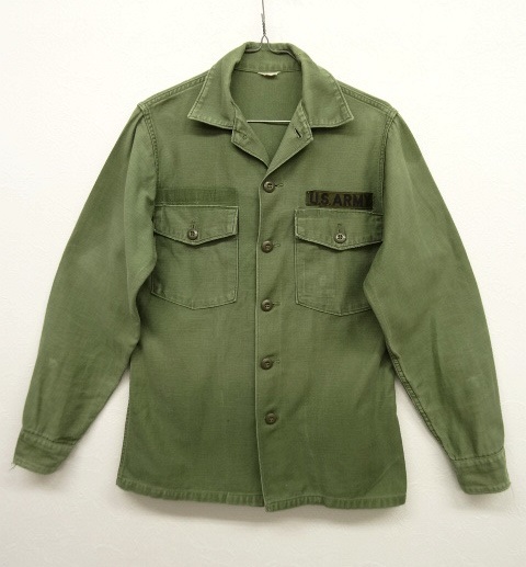 画像: 60'S アメリカ軍 US ARMY 2nd MODEL OG107 ファティーグシャツ (VINTAGE) 「L/S Shirt」 入荷しました。