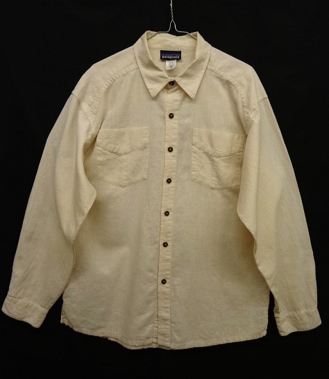 画像: PATAGONIA ヘンプ+コットン 長袖シャツ NATURAL (USED) 「L/S Shirt」 入荷しました。