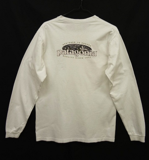 画像: 90'S PATAGONIA バックプリント ロゴ 長袖Tシャツ USA製 (USED) 「T-Shirt」 入荷しました。