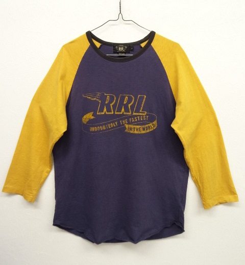画像: RRL ベースボール Tシャツ (USED) 「T-Shirt」 入荷しました。