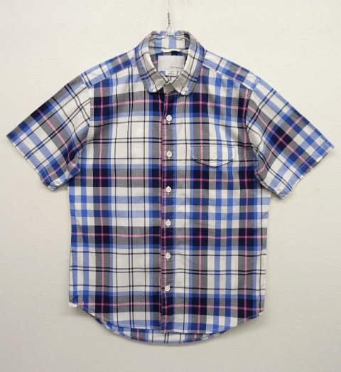 画像: nanamica ラウンドカラー ボタンダウン 半袖シャツ (USED) 「S/S Shirt」 入荷しました。