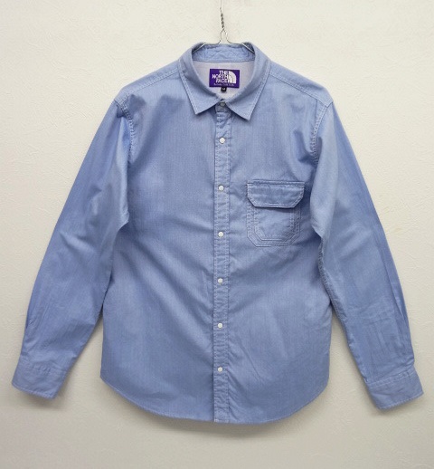 画像: THE NORTH FACE PURPLE LABEL スナップボタン COOLMAX 長袖シャツ (USED) 「L/S Shirt」 入荷しました。
