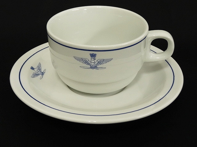 画像: イタリア軍 A.M.I. コーヒーカップ&ソーサーセット (DEADSTOCK) 「Antique Goods」 入荷しました。