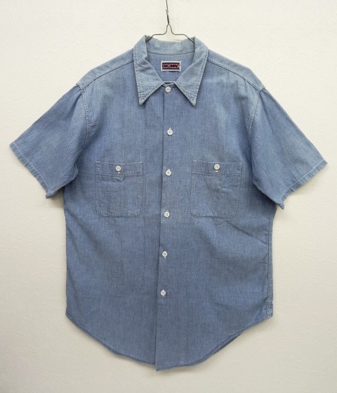 画像: 80'S BIG MAC シャンブレー 半袖シャツ USA製 (VINTAGE) 「S/S Shirt」 入荷しました。