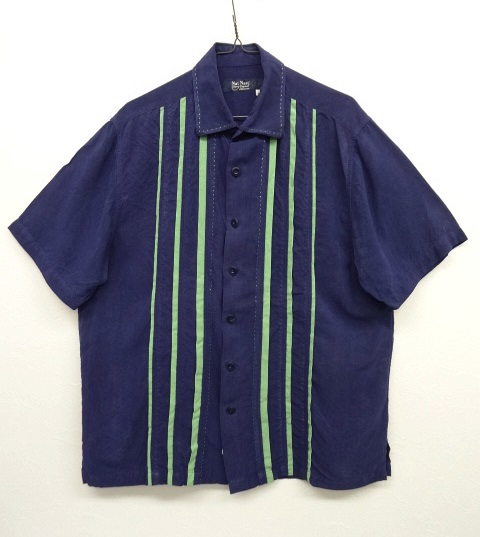 画像: NAT NAST シルク 半袖 ボックスシャツ (VINTAGE) 「S/S Shirt」 入荷しました。