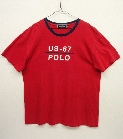 画像: 90'S POLO SPORT "US-67 POLO" リンガー Tシャツ (VINTAGE) 「T-Shirt」 入荷しました。