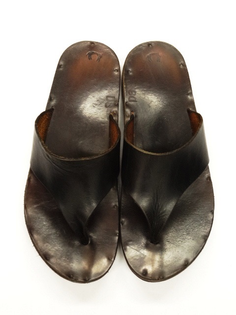 画像: JUTTA NEUMANN "DAIKI" ビルケンソール レザーサンダル USA製 (USED) 「Shoes」 入荷しました。