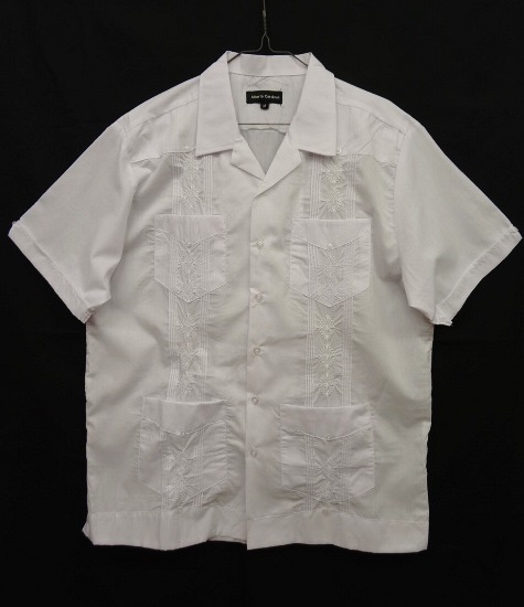 画像: ALBERTO CARDINALI 半袖 キューバシャツ WHITE (NEW) 「S/S Shirt」 入荷しました。