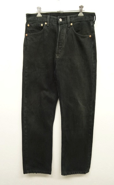 画像: 90'S LEVIS 501 デニム BLACK USA製 (VINTAGE) 「Bottoms」 入荷しました。
