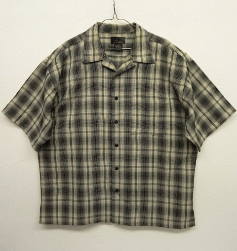 画像: J.FERRAR レーヨン 半袖 オープンカラーシャツ オンブレチェック (VINTAGE) 「S/S Shirt」 入荷しました。