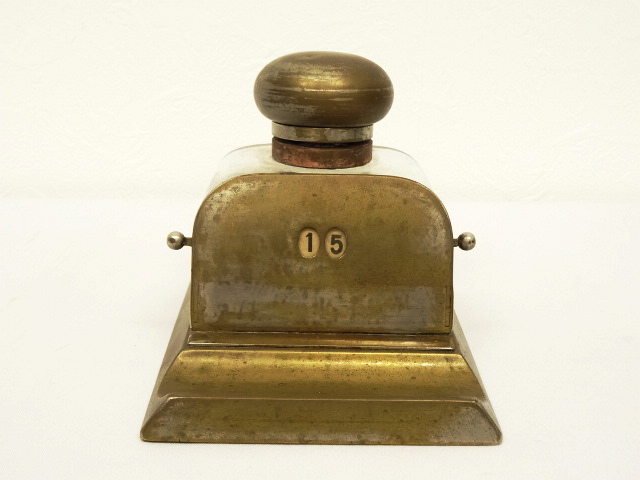画像: インクポット＆ペン置き付き パーペチュアルカレンダー (ANTIQUE) 「Antique Goods」 入荷しました。