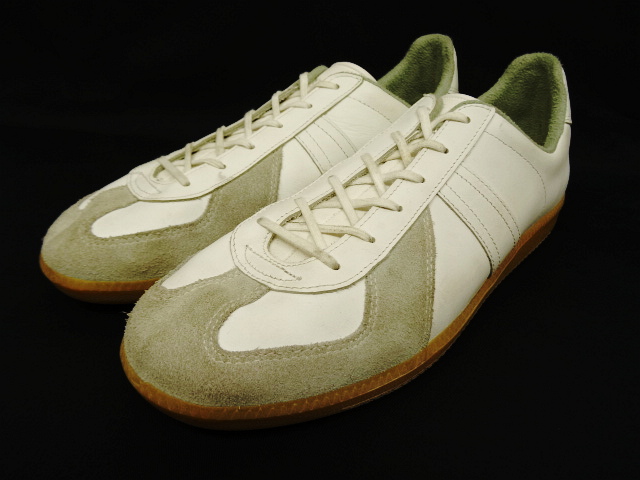 画像: ドイツ軍 オリジナル ジャーマントレーナー ホワイト (MINT CONDITION) 「Shoes」 入荷しました。