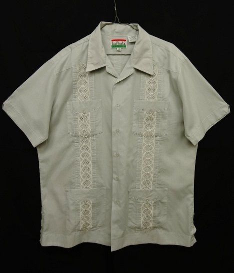 画像: LA FIESTA 半袖 キューバシャツ ライトブルー (VINTAGE) 「S/S Shirt」 入荷しました。