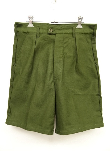 画像: 80'S スウェーデン軍 プリーツ入り ユーティリティショーツ (DEADSTOCK) 「Shorts」 入荷しました。