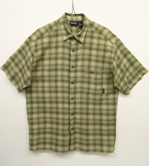 画像: PATAGONIA 半袖シャツ オンブレチェック (USED) 「S/S Shirt」 入荷しました。