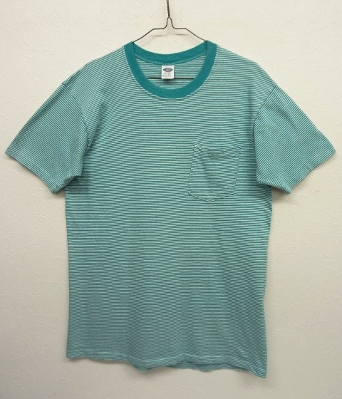 画像: 90'S TOWNCRAFT ポケット付き ボーダー Tシャツ USA製 (VINTAGE) 「T-Shirt」 入荷しました。