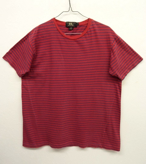 画像: 90'S RRL 旧タグ ボーダー Tシャツ USA製 (VINTAGE) 「T-Shirt」 入荷しました。