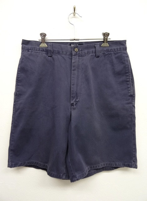 画像: 90'S RALPH LAUREN ノープリーツ チノショーツ NAVY USA製 (VINTAGE) 「Shorts」 入荷しました。