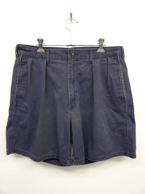 画像: 90'S RALPH LAUREN ツープリーツ チノショーツ NAVY USA製 (VINTAGE) 「Shorts」 入荷しました。