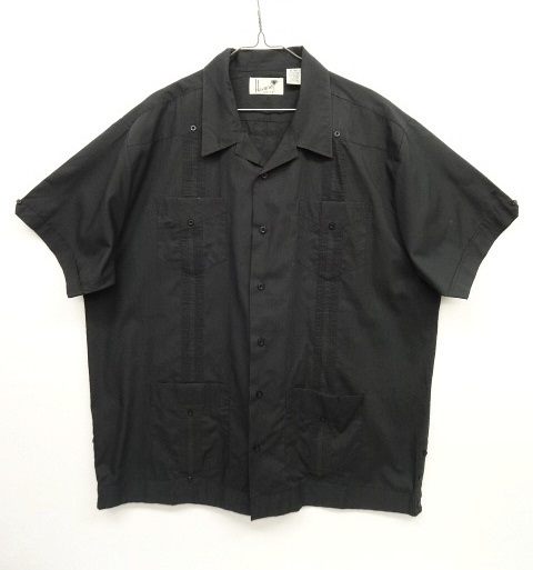 画像: HAVANA SHIRT CO 半袖 キューバシャツ BLACK (VINTAGE) 「S/S Shirt」 入荷しました。
