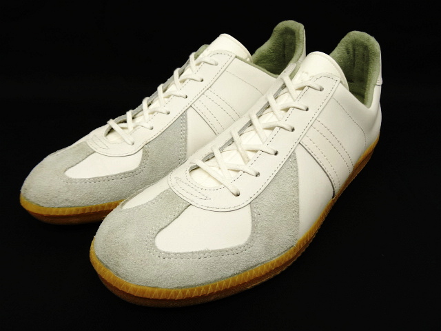 画像: ドイツ軍 オリジナル ジャーマントレーナー ホワイト 27.5cm (MINT CONDITION) 「Shoes」 入荷しました。