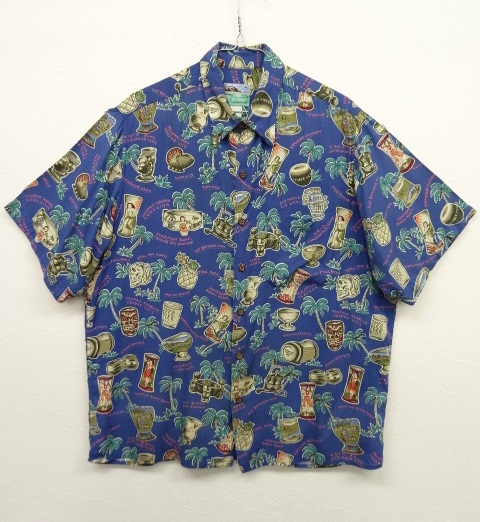 画像: 80'S REYN SPOONER ダイヤモンドヘッドタグ レーヨン アロハシャツ USA製 (VINTAGE) 「S/S Shirt」 入荷しました。