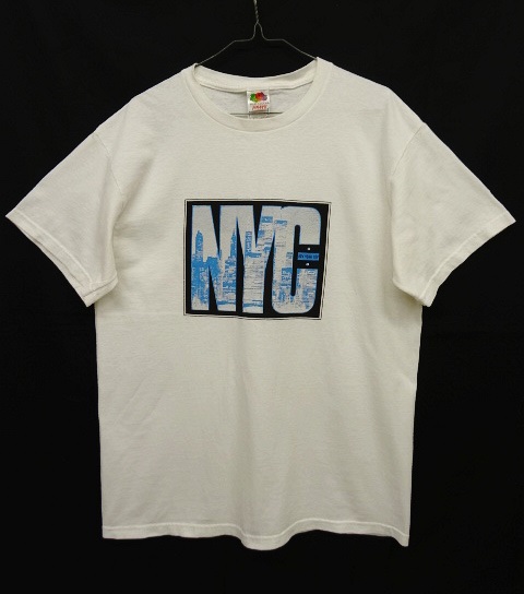 画像: 90'S NEWYORK NYCプリント Tシャツ ホワイト (USED) 「T-Shirt」 入荷しました。