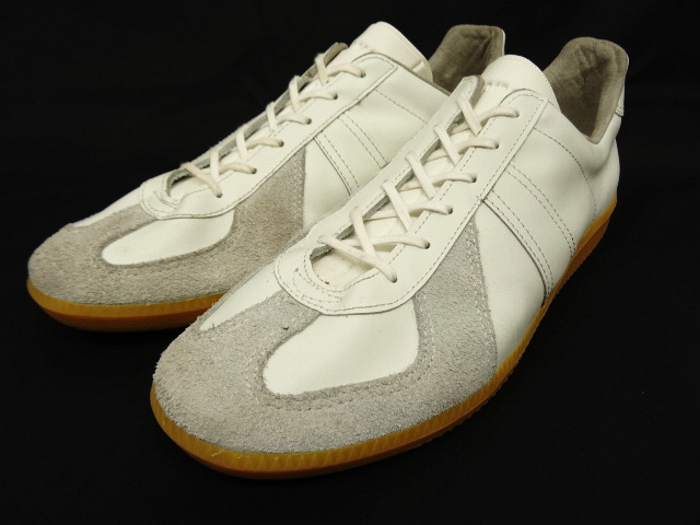 画像: ドイツ軍 オリジナル ジャーマントレーナー ホワイト 28cm (VINTAGE) 「Shoes」 入荷しました。