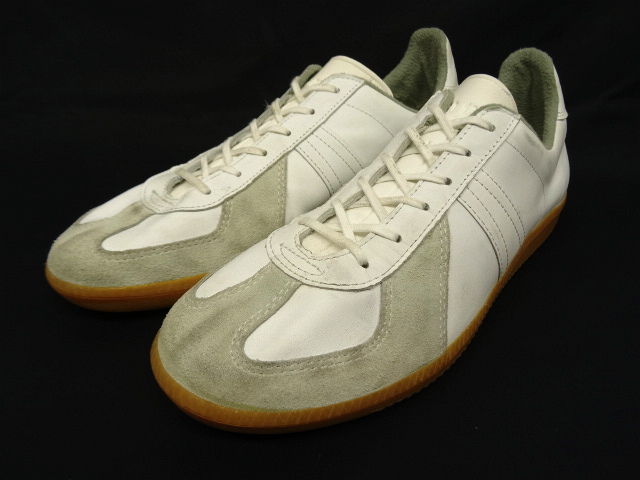 画像: ドイツ軍 オリジナル ジャーマントレーナー ホワイト 28cm (VINTAGE) 「Shoes」 入荷しました。