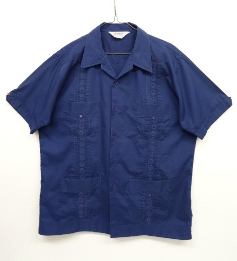 画像: 80'S ROMANI 半袖 キューバシャツ NAVY (VINTAGE) 「S/S Shirt」 入荷しました。
