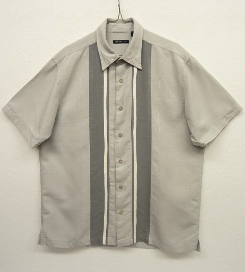 画像: VAN HEUSEN レーヨン 半袖 ボックスシャツ 切替ストライプ (VINTAGE) 「S/S Shirt」 入荷しました。