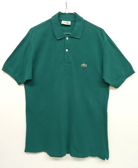 オーストラリア製 CHEMISE LACOSTE L1212 ポロシャツ (VINTAGE) 「S/S