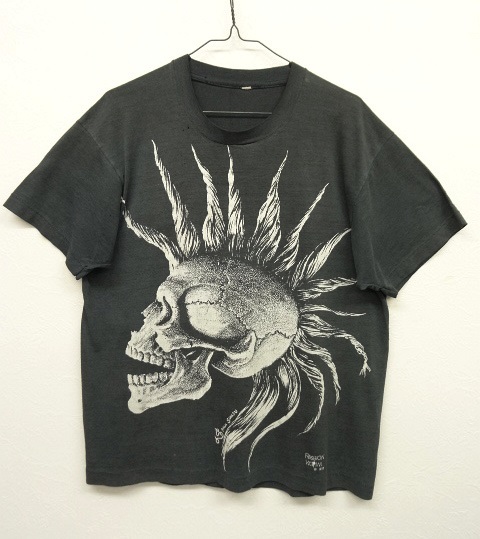 画像: 90'S FASHION VICTIM 綿ポリ 両面スカルプリント Tシャツ (VINTAGE) 「T-Shirt」 入荷しました。