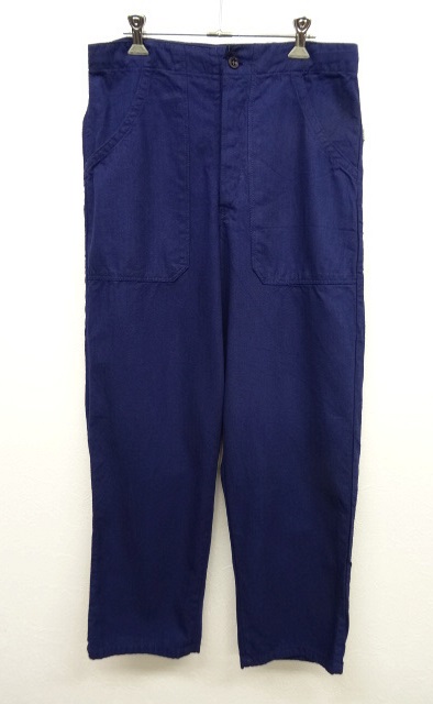 画像: 60'S チェコ軍 HBT ドローコード付き パンツ NAVY (DEADSTOCK) 「Bottoms」 入荷しました。