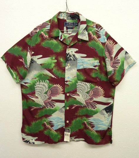 画像: 90'S POLO SPORT レーヨン オープンカラー アロハシャツ (DEADSTOCK) 「S/S Shirt」 入荷しました。