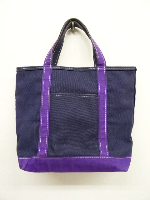 画像: 90'S LL Bean キャンバス ジップトップ トートバッグ レアカラー USA製 (VINTAGE) 「Bag」 入荷しました。